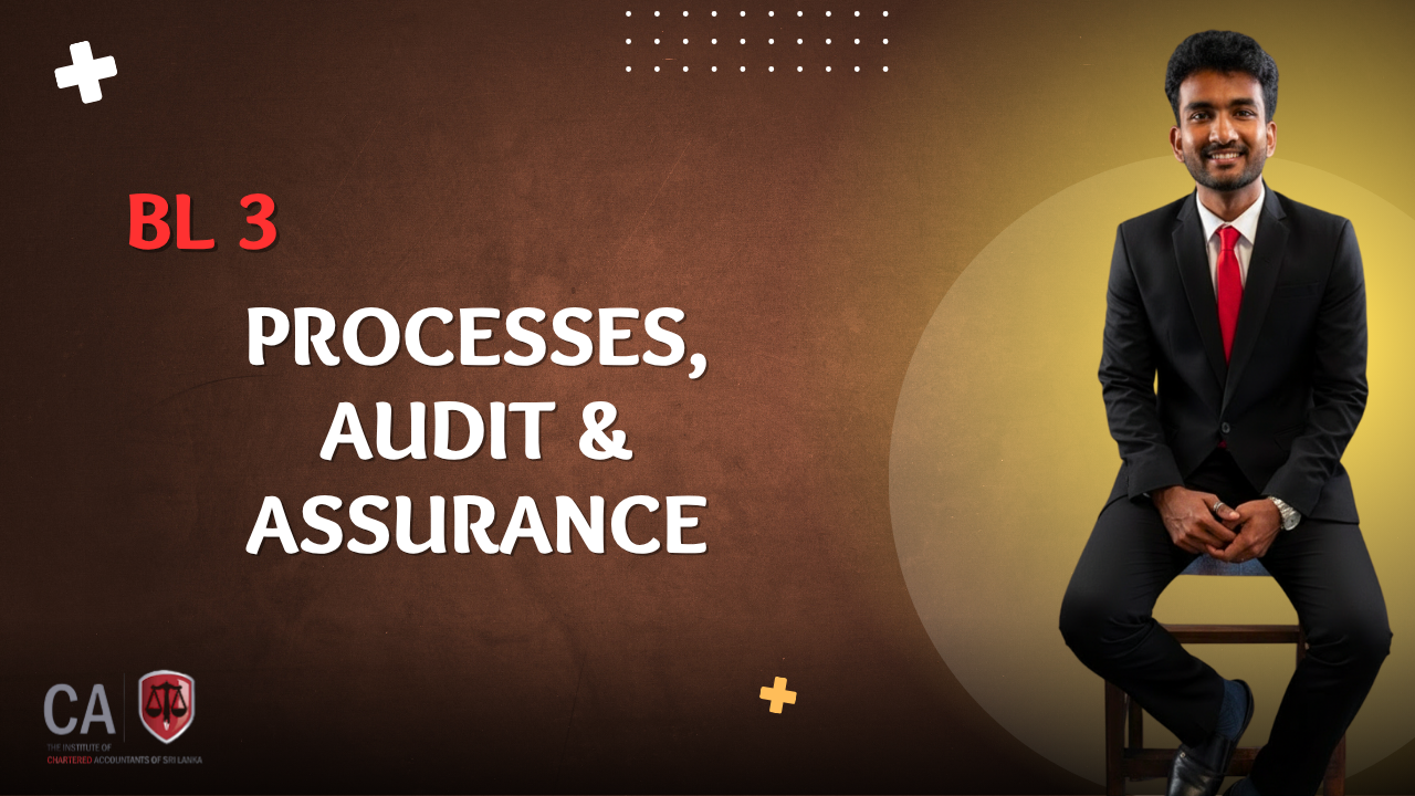 Processes, Audit & Assurance (BL3) – July